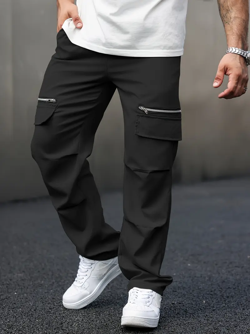 muške radne hlače s lažnim džepovima stil men's