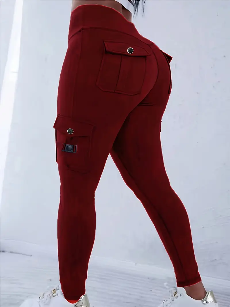 ženske fit jogger hlače hlače bez s bočnim